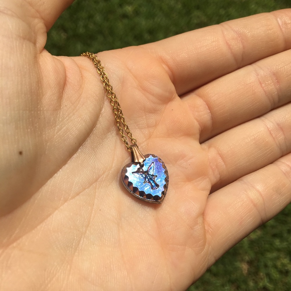 Glass Angel Necklace